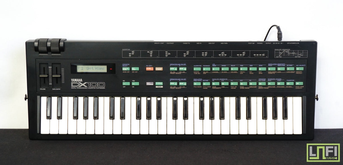 Yamaha DX100 Digital FM Poly Programmable Synthesiser - Detroit