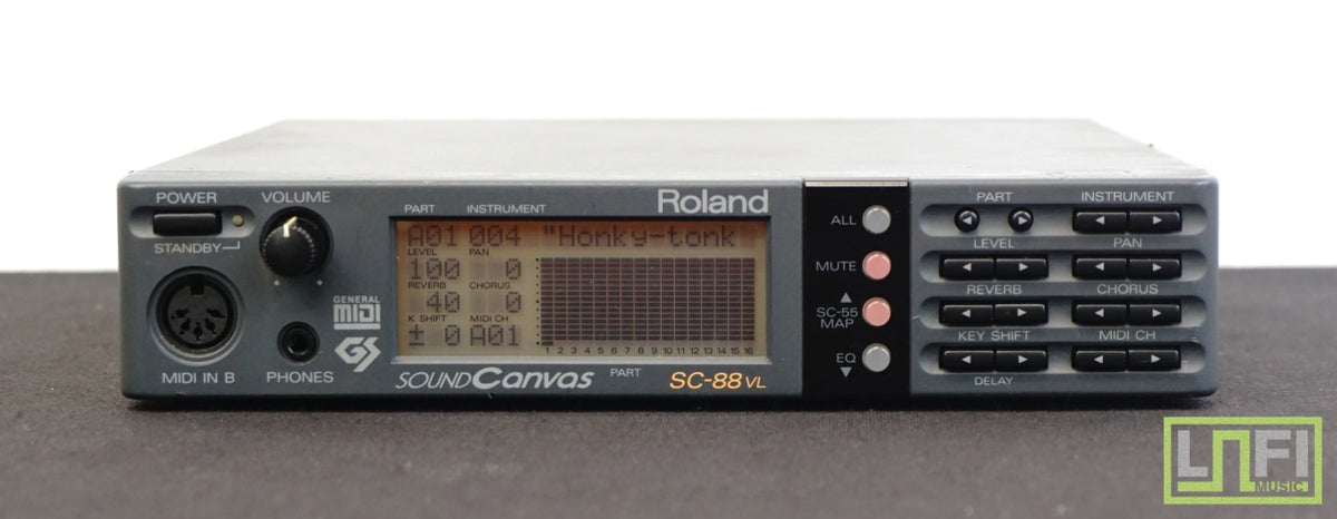 Roland Sound Canvas SC-88VL Polyphonic Sound Module w/ Effects