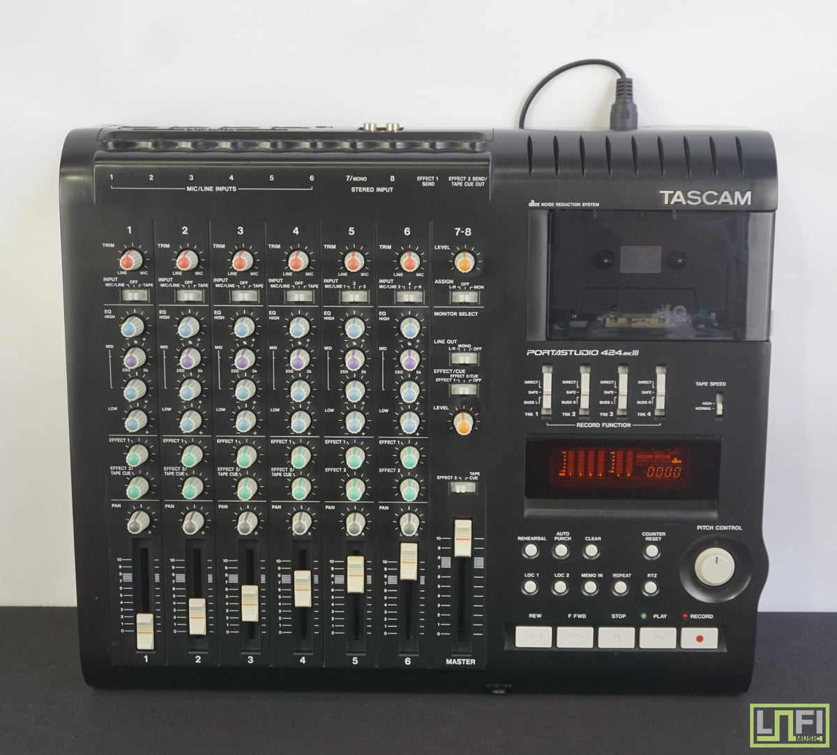 Tascam Portastudio 424 MKIII Multitrack Cassette Tape Recorder