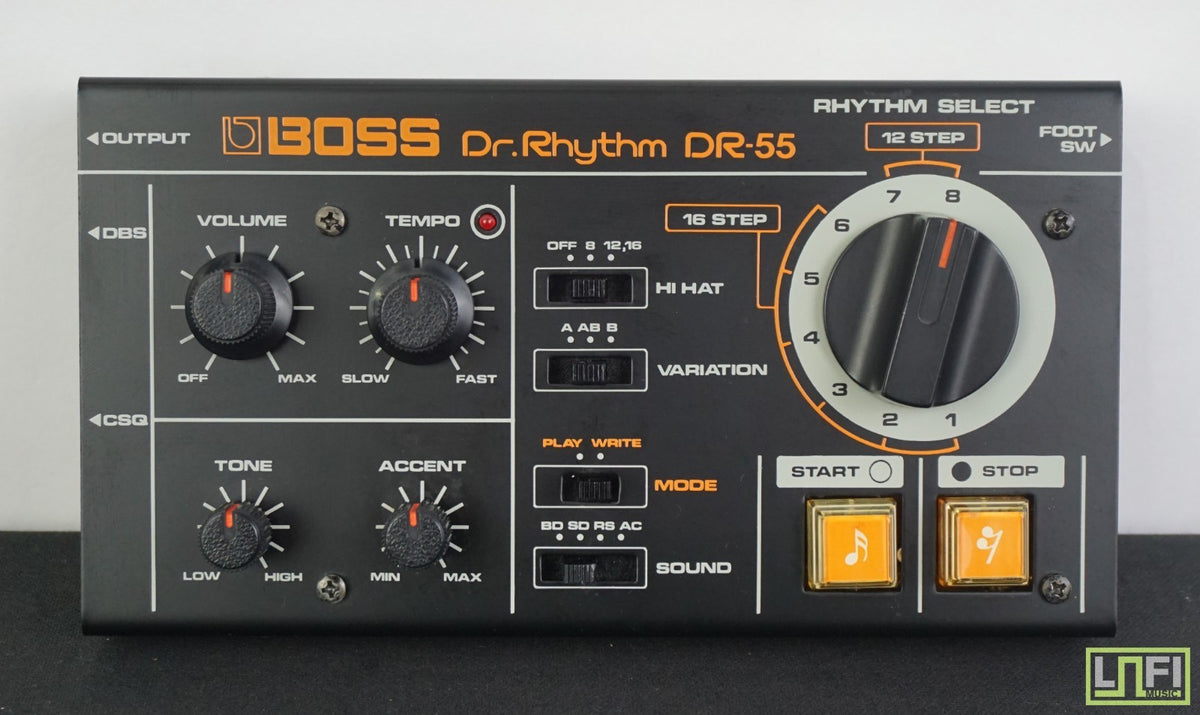Boss / Roland Dr Rhythm DR-55 Vintage Analogue Drum Machine – LOFI