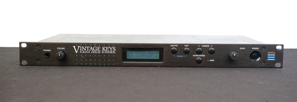E-MU Vintage Keys Sound Module Classic Analogue Synthesiser Sounds