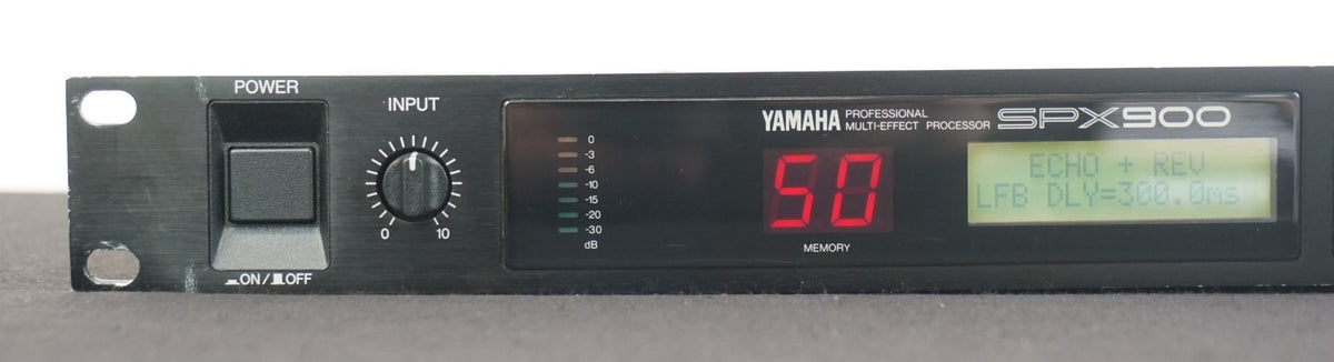 YAMAHA SPX900 動作確認済 送料無料] [中古動作品] [銘機] YAMAHA SPX900 【B'z機材】 マルチ