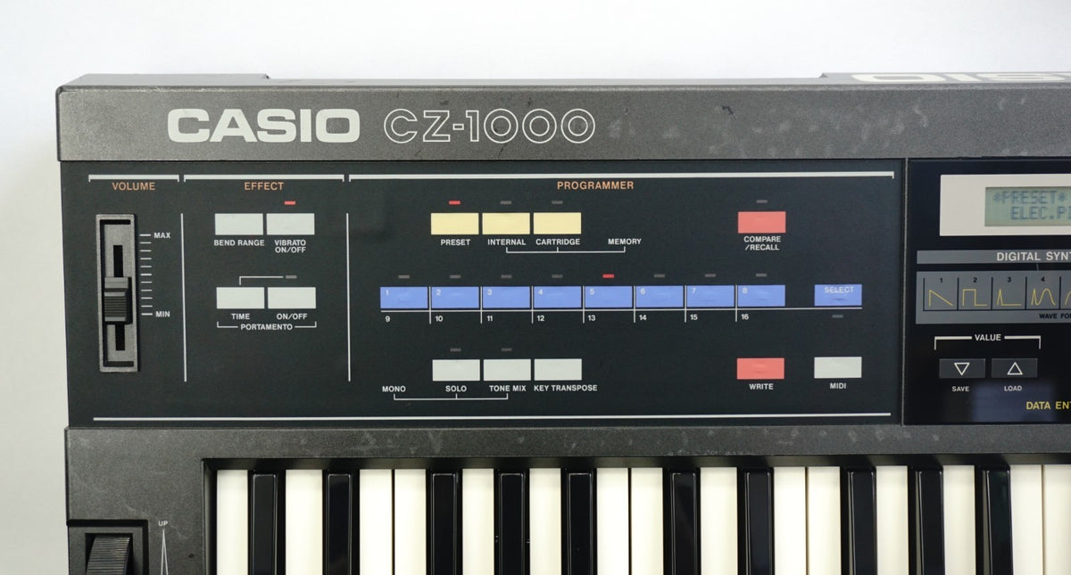 Casio CZ-1000 Vintage 80's Digital Phase-Distortion Synthesiser