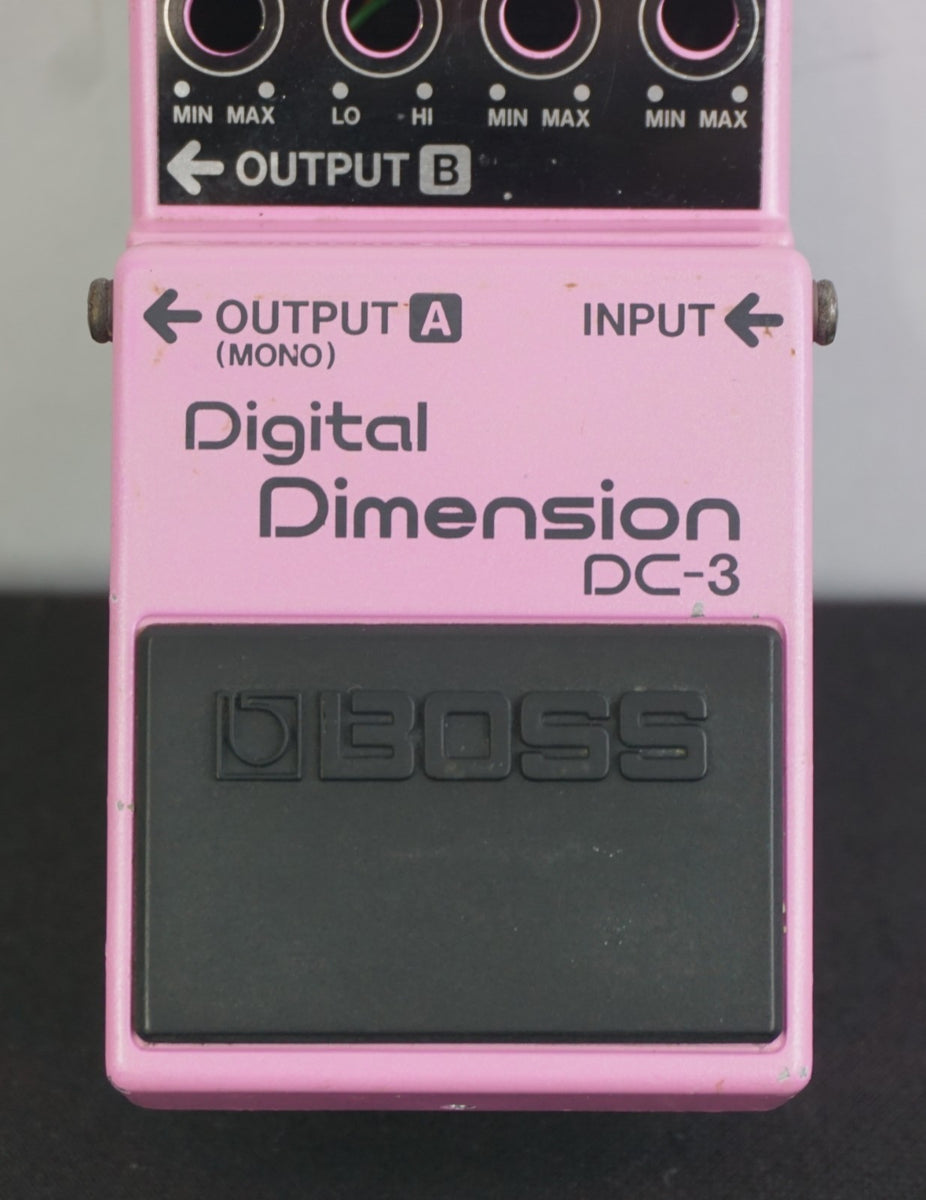 Boss Digital DC-3 Dimension 1988 Vintage Pedal Enclosure / Case
