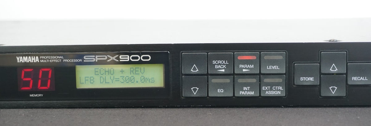 Yamaha SPX900 80's Vintage Multi Effect Programable FX Processor