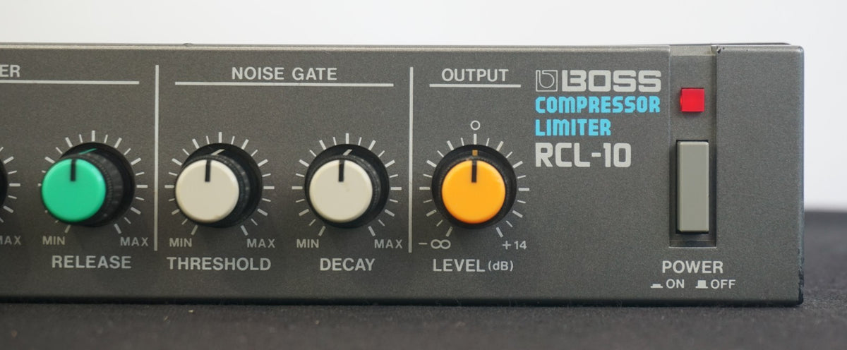 Boss RCL-10 Compressor Limiter 80's Vintage Half Rack Signal