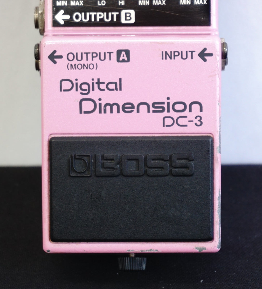 dc 3 pedals Boss DC-3 Digital Space-D Chorus Pink Electric Guitar Pedal