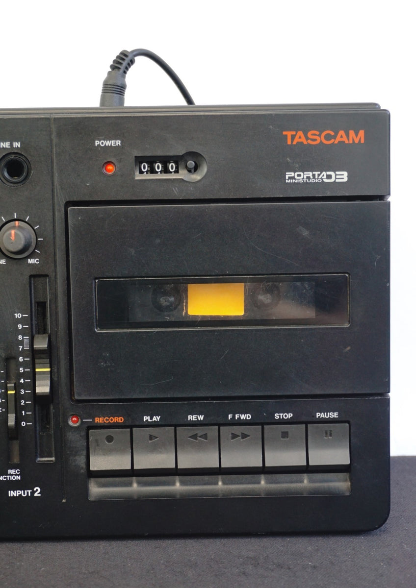Tascam Porta 03 - 4 Track Analogue Cassette Recorder - Pro