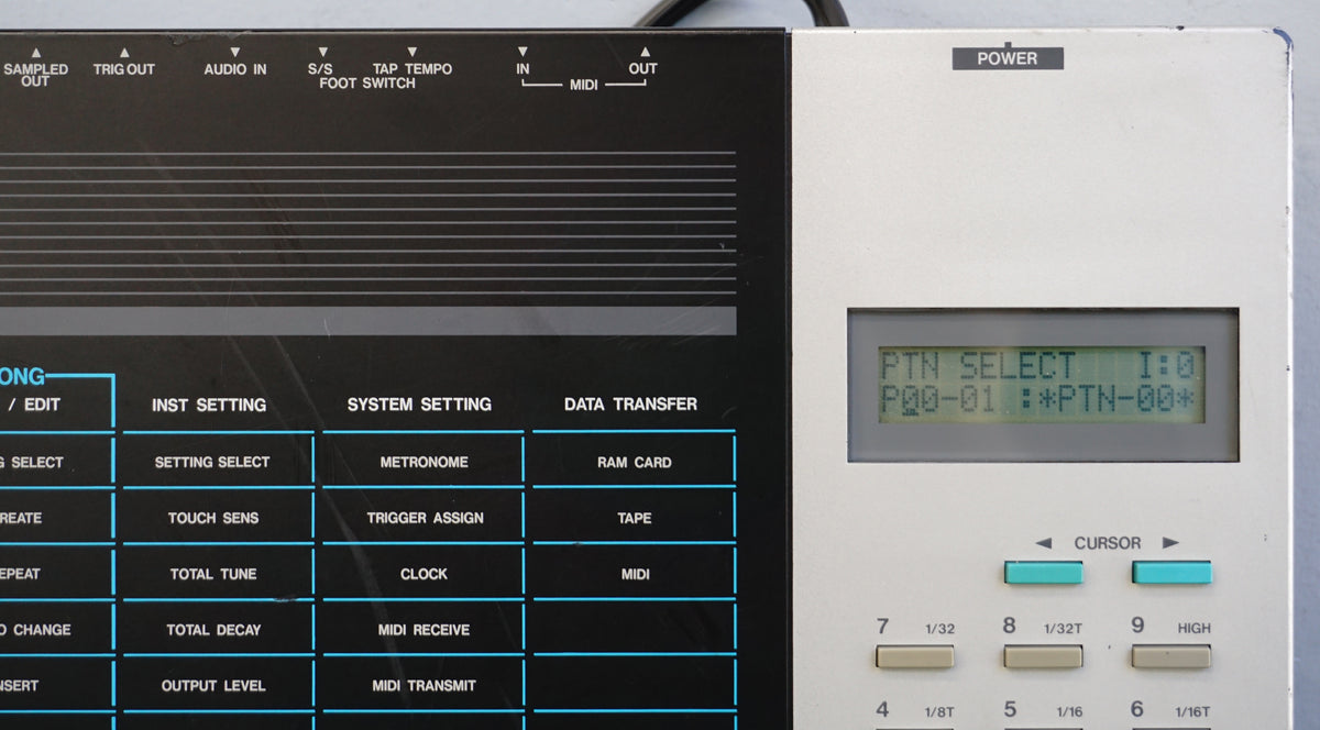 Korg DDD-1 Digital Dynamic Drums 80s Drum Machine - 100V Korg DDD-1 Digital Dynamic Drums 80s Drum Machine - 100V