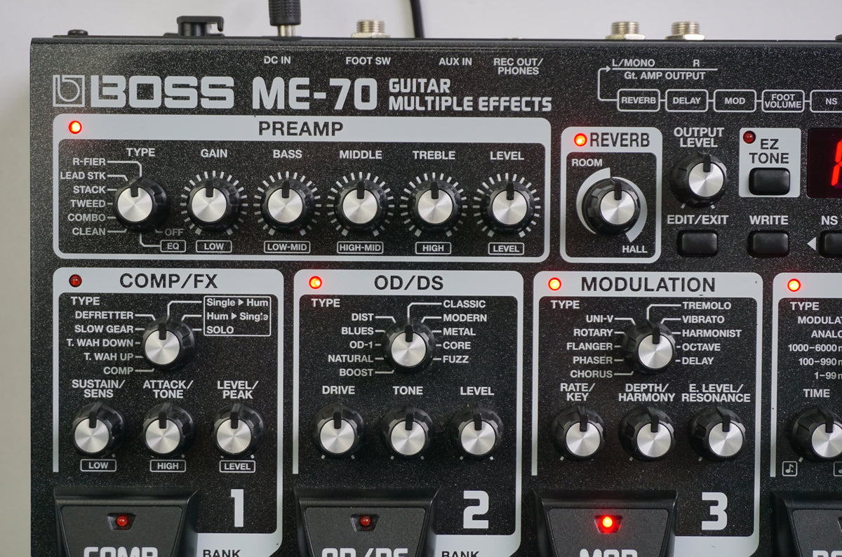 BOSS ME-70 BOSS India - ME-70 | Guitar Multiple Effects