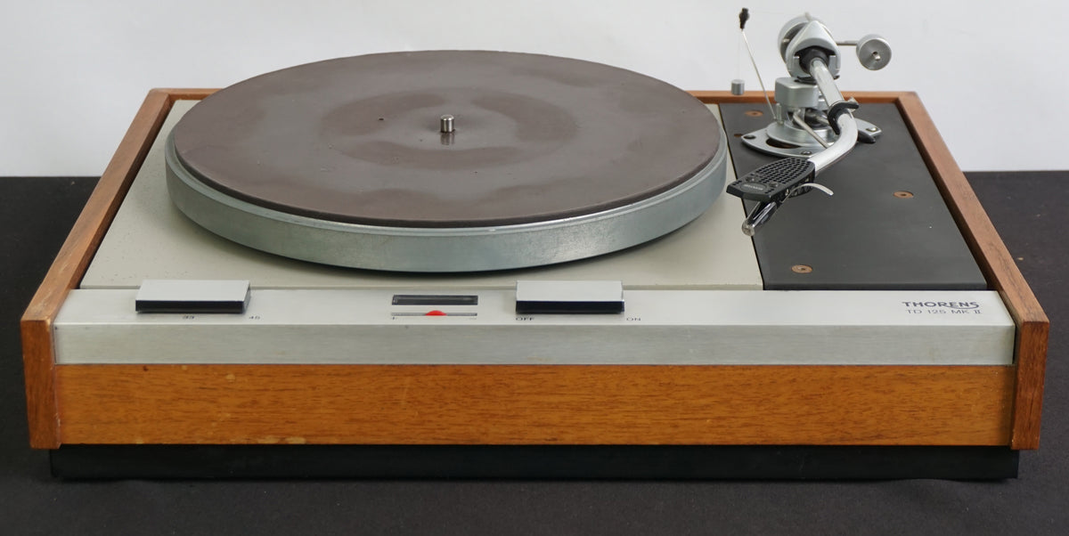 Thorens TD 125 MK II Vintage Turntable W/ SHURE SME Model 3009
