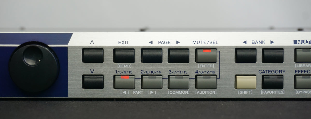 Yamaha Motif-Rack Tone Generator 1U Synthesiser Module W/ MIDI