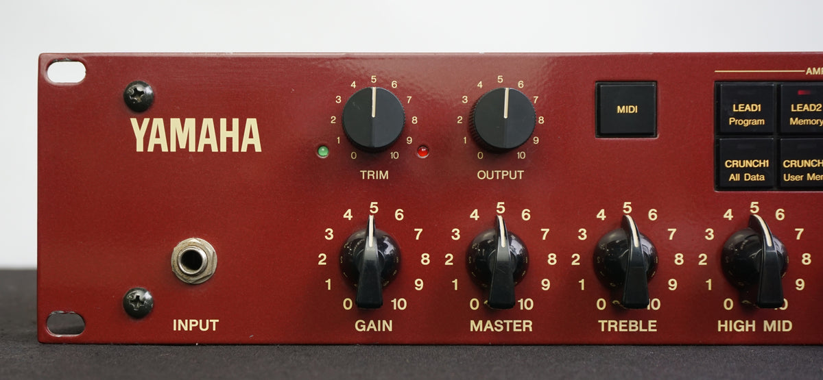 Yamaha DG-1000 Guitar Pre-amplifier Motorised 2U Rack Mount - 120V