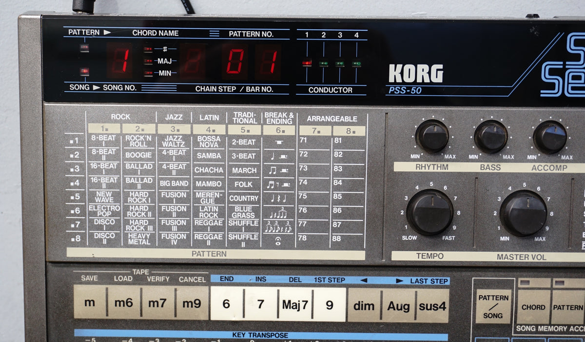 KORG PSS-50 Super Section 80's Programmable Portable Synthesiser