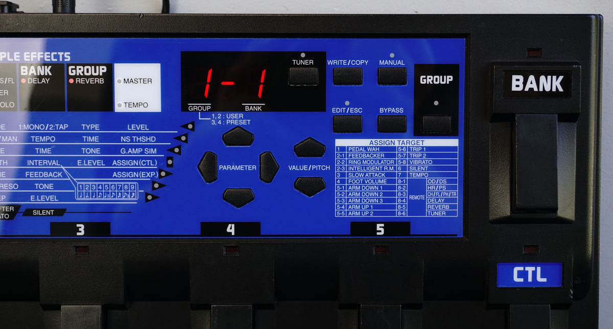 BOSS ME-8 Electric Guitar Multiple Effects Processor Pedal