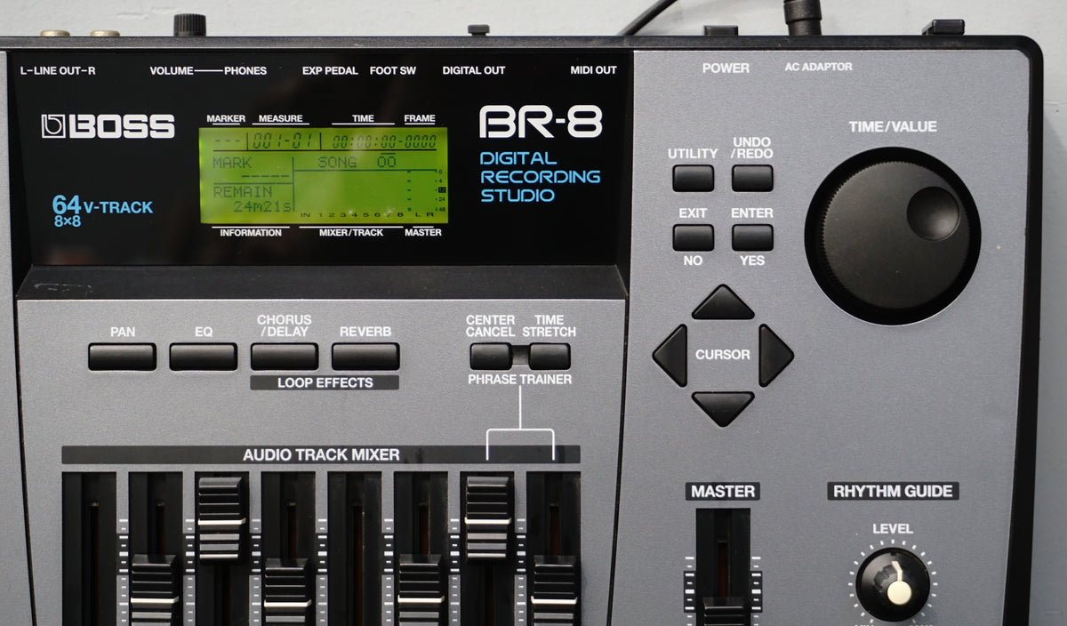 Boss BR8 Digital Multitrack Recording Studio 24 Bit 8 track Worksta LOFI Music