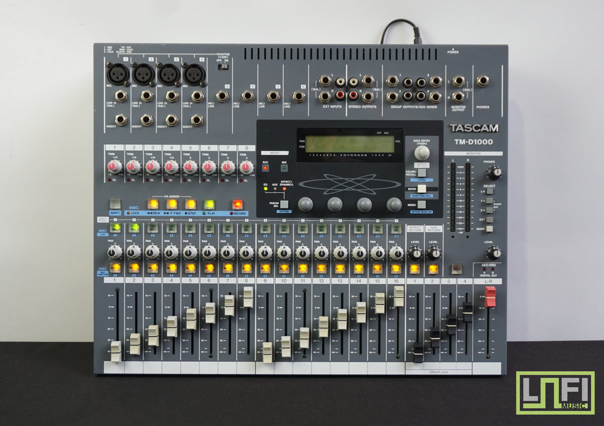 Tascam TM-D1000 16 Channel Digital Mixer W/ Effects & More! – LOFI