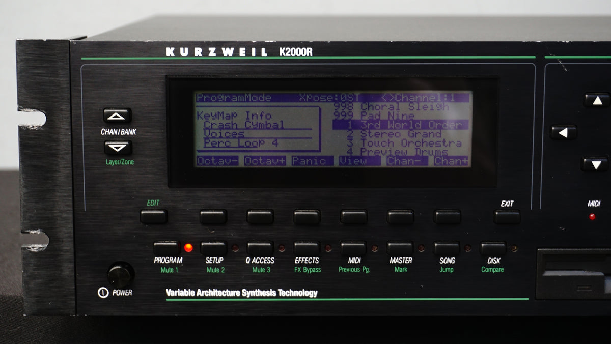 鍵盤楽器 kurzweil k2000r Kurzweil K2000/K2000R 