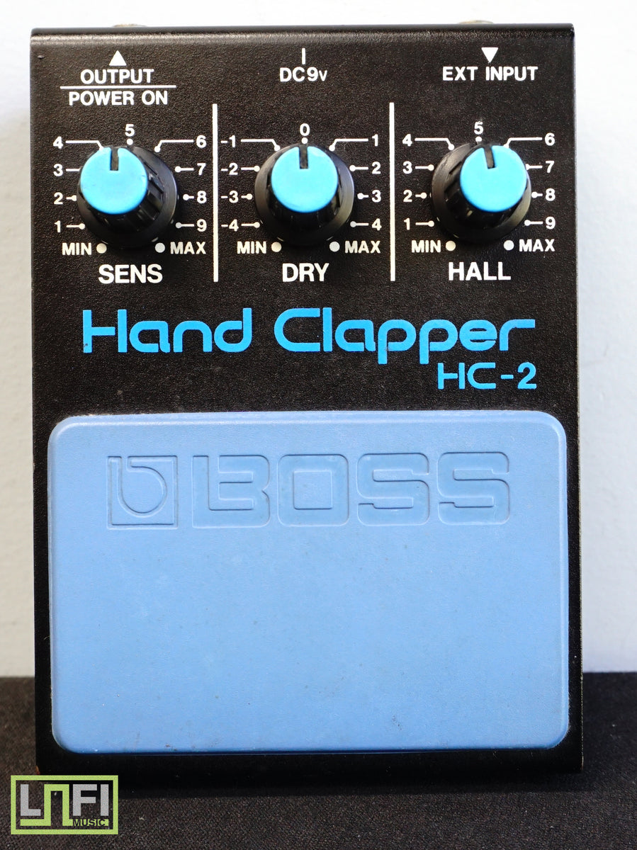 Boss HC-2 Hand Clapper Vintage 1983 MIJ Percussion Pad / Pedal (TR 