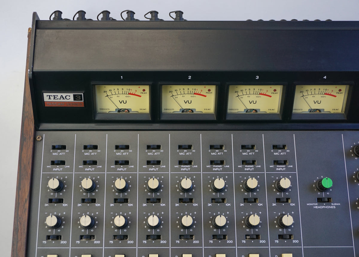 Teac Model 3 Vintage 8 Channel Analogue Mixer - 100V – LOFI Music