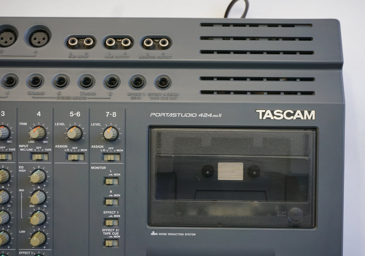 Tascam Portastudio 424 MKII 4 Track Cassette Tape Recorder