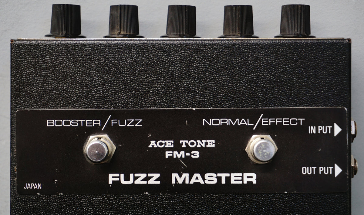 ACETONE FM-3 Fuzz Master Bigmuff系 SOLD】ACE TONE FUZZ MASTER FM-3 - YouTube