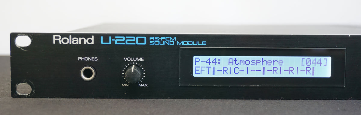 Roland U-220 サウンドモジュール Roland U-220 Digital RS-PCM Sample Based 1U Rack Mount Synthesiser