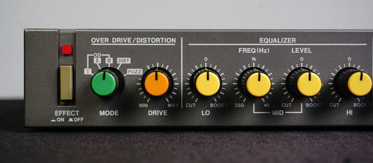Boss ROD-10 80's Over Drive / Distortion Vintage Micro Rack