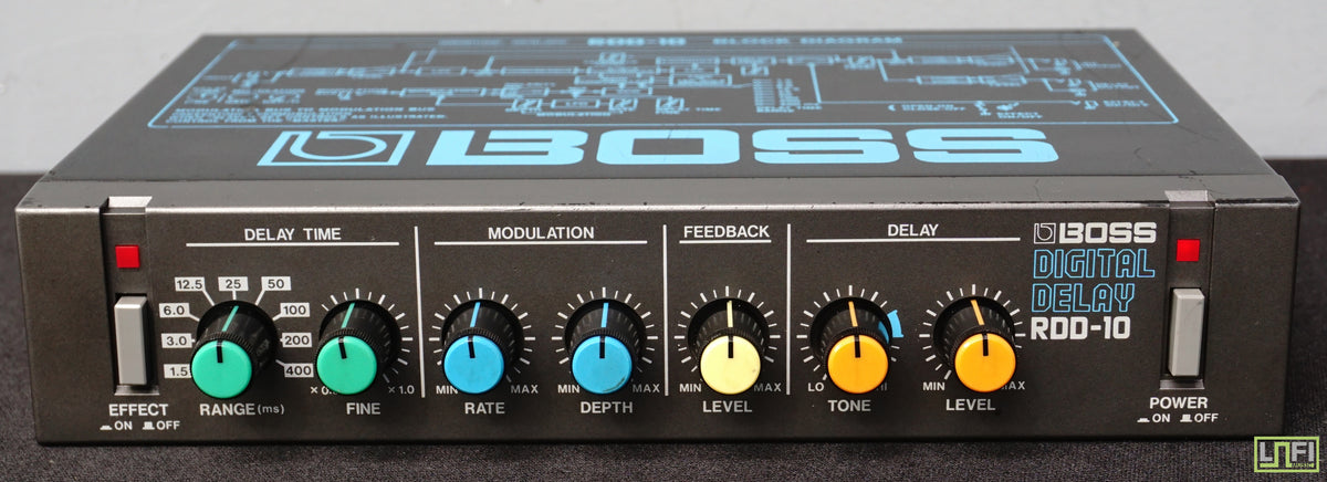 Boss RDD-10 80's Digital Delay Vintage Micro Rack Series