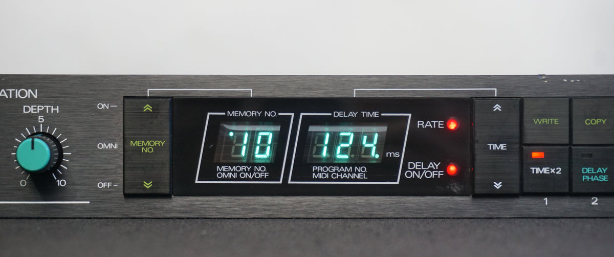 Roland MIDI Digital Delay SDE-2500 1U Rack Effects FX -100V – LOFI