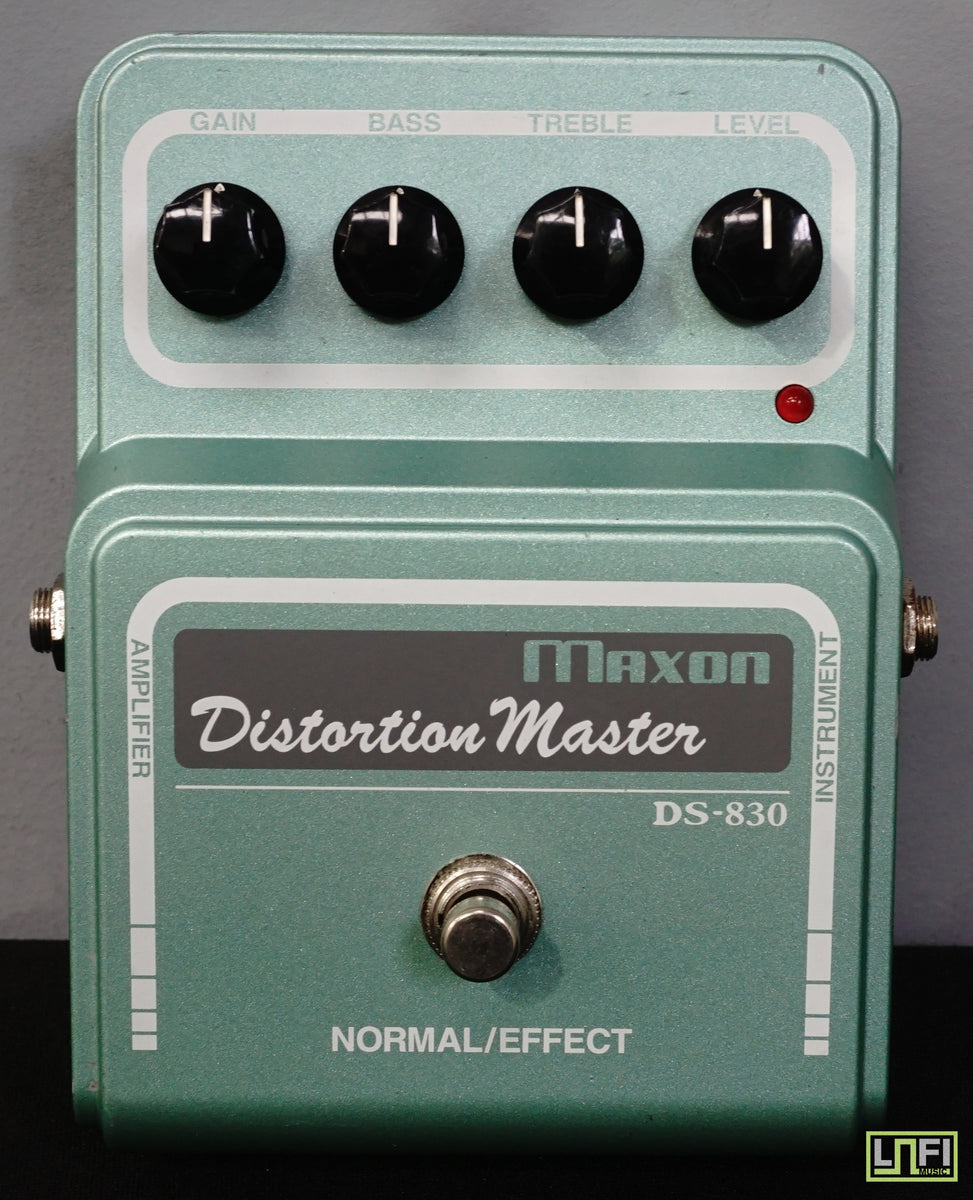 Maxon DS-830 Distortion Master Mint Green Electric Guitar Pedal W