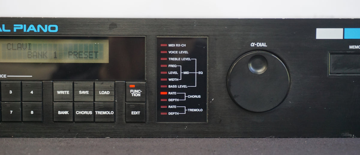 Roland MKS-20 80s Digital Piano Vintage 2U Rack Synthesiser Piano