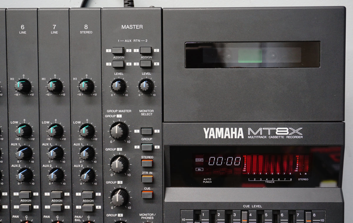 Yamaha MT8X 90's 8 Track / MultiTrack Tape Cassette Recorder Servic
