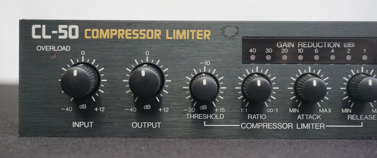 Boss PRO CL-50 Compressor Limiter 1/2U Micro Rack Mount Signal