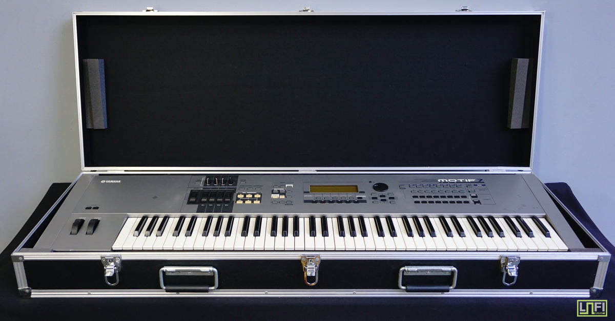 Yamaha Motif 7 Music Production Synthesiser Workstation Sequencer