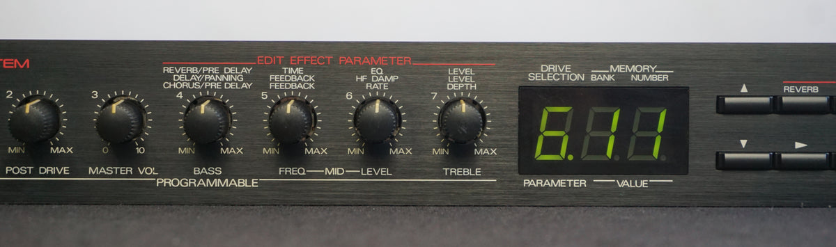 Roland GS-6 Vintage 80's Digital Guitar Sound System Preamp