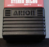 Arion SAD-3 Bucket Brigade Analogue Stereo Delay Guitar Effects Pedal