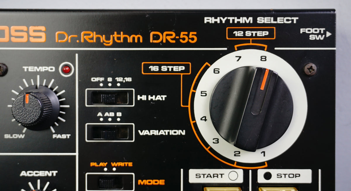ヴィンテージ】BOSS アナログドラムマシン Dr.Rhythm DR-55