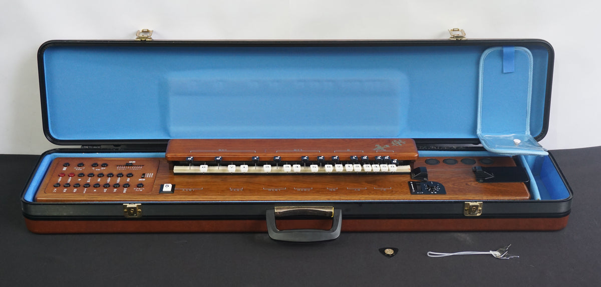 Suzuki TES-100 Waraku Electric Taishogoto Koto Synthesiser Harp w