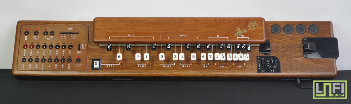 SUZUKI TES-100 和楽 大正琴 シンセサイザー MIDI対応 Suzuki TES-100 Waraku Electric Taishogoto Koto Synthesiser Harp w