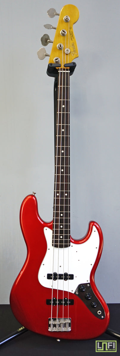 Fender Japan Trad 60's Jazz Bass JB62-75US Red Electric Bass