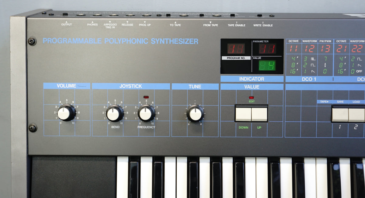 Korg Poly-61 Vintage 80's Analogue 61 Key Synthesiser - 100V