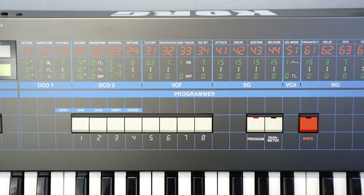 Korg Poly-61 Vintage 80's Analogue 61 Key Synthesiser - 100V