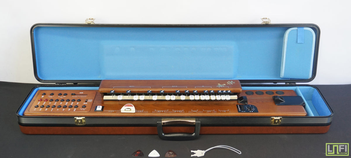 Suzuki TES-100 Waraku Electric Taishogoto Koto Synthesiser Harp w