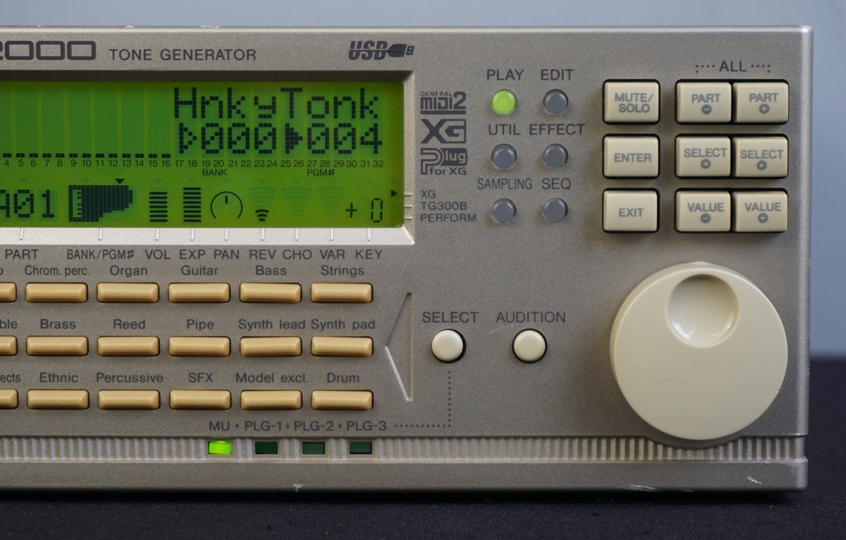 Yamaha MU2000 Tone Generator Polyphonic Synthesiser Sound