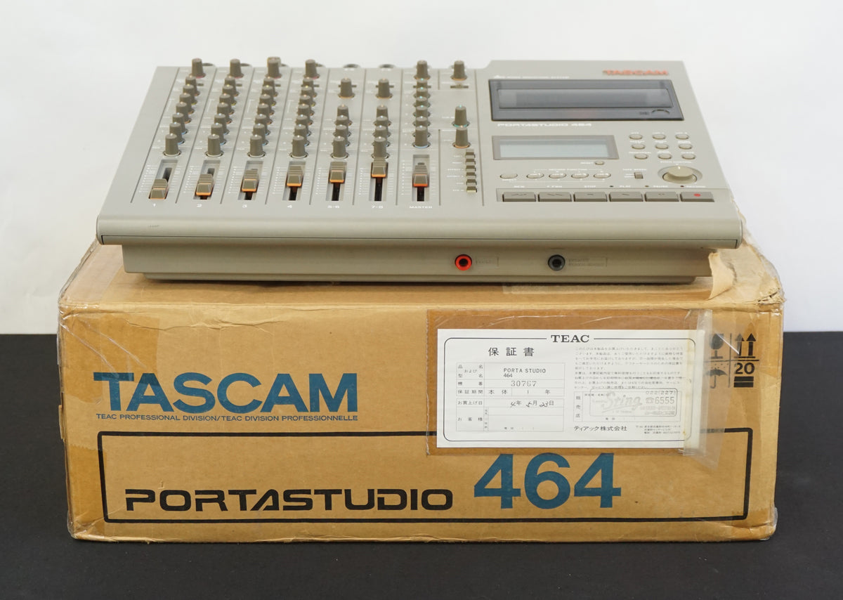 TASCAM PORTASTUDIO 464 カセットレコーダー TASCAM PORTASTUDIO 464 カセットレコーダー TASCAM Portastudio