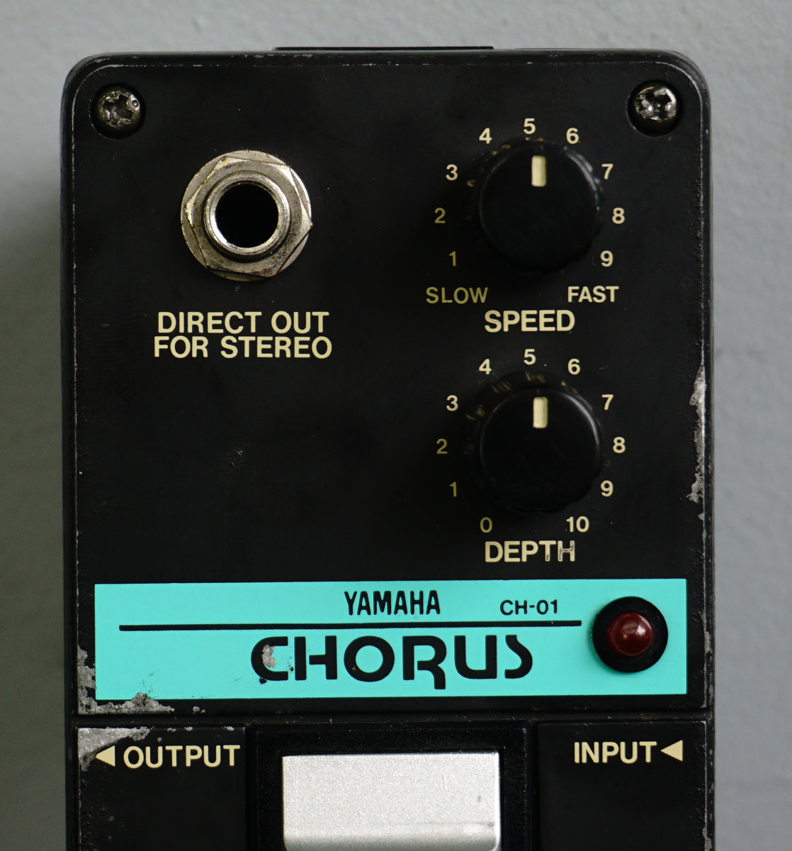 Yamaha CH-01 Chorus 80's Vintage Guitar Effects Pedal Made