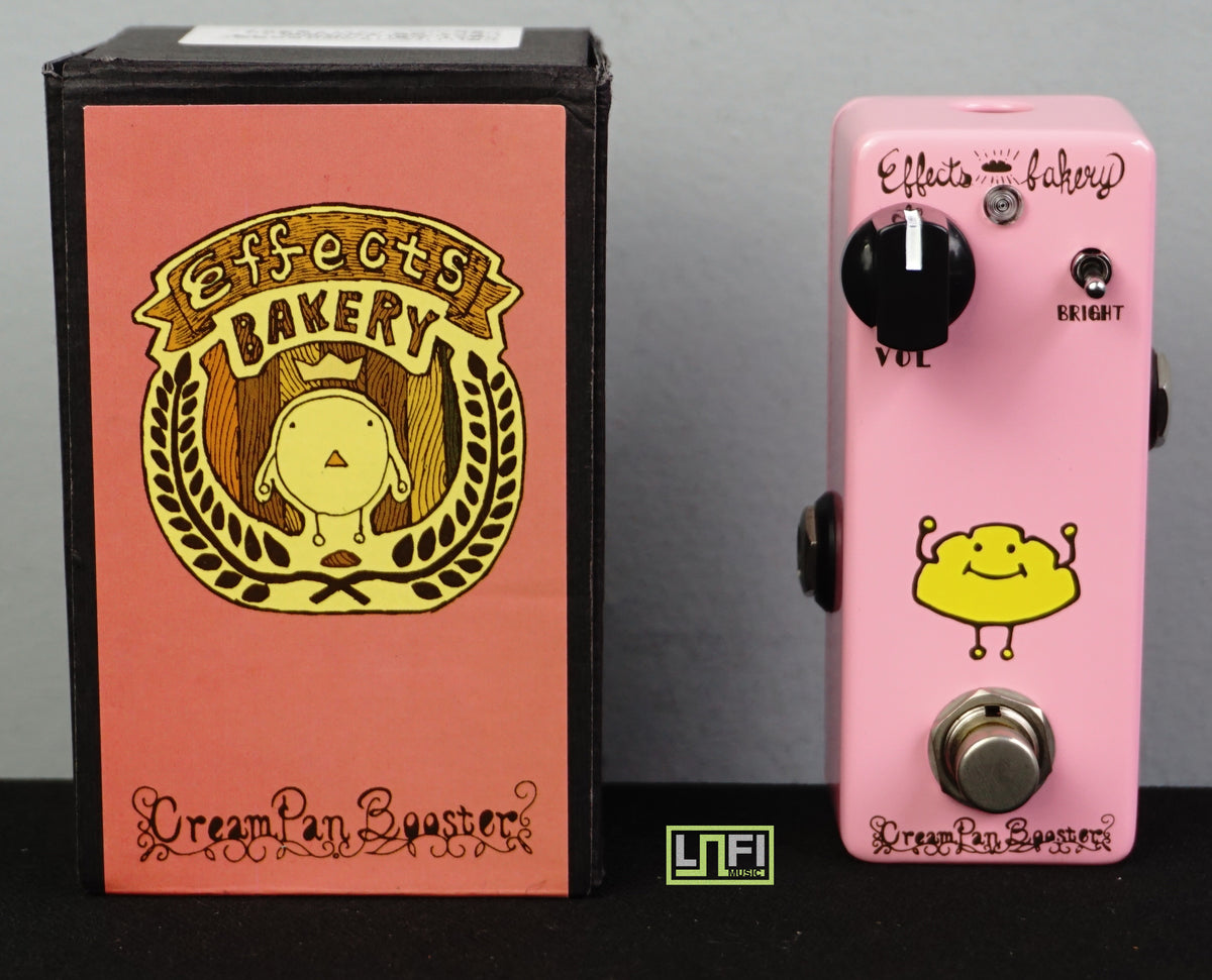 Effects Bakery Cream Pan Booster Pink Electric Guitar