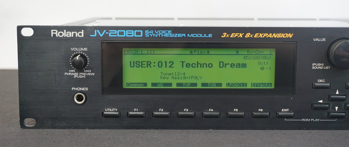 ROLAND ローランド JV-2080 MIDI音源モジュール Roland - JV-2080 | 64-Voice Synthesizer Module