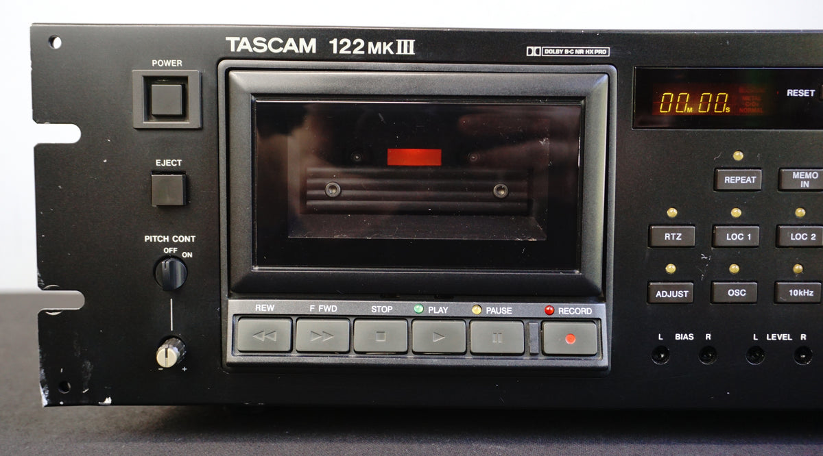 ラジオ・コンポ TASCAM 122 MK III Tascam 122 MKIII MK3 with NEW CAPSTAN MOTOR & others parts